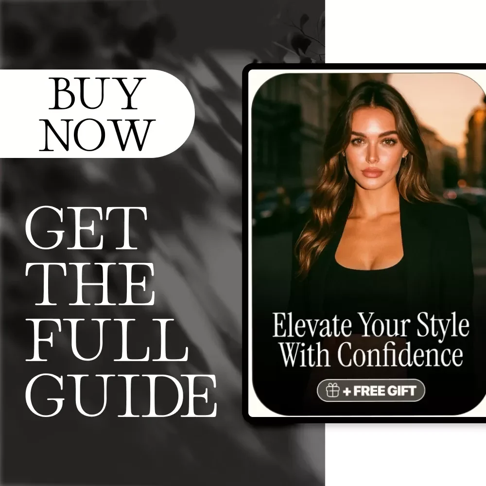 Elevate Your Style with Confidence | Digital Fashion Guide on How to Accessorize Outfits, Jewelry, Bags, Shoes & More | Style Checklist & eBook Download