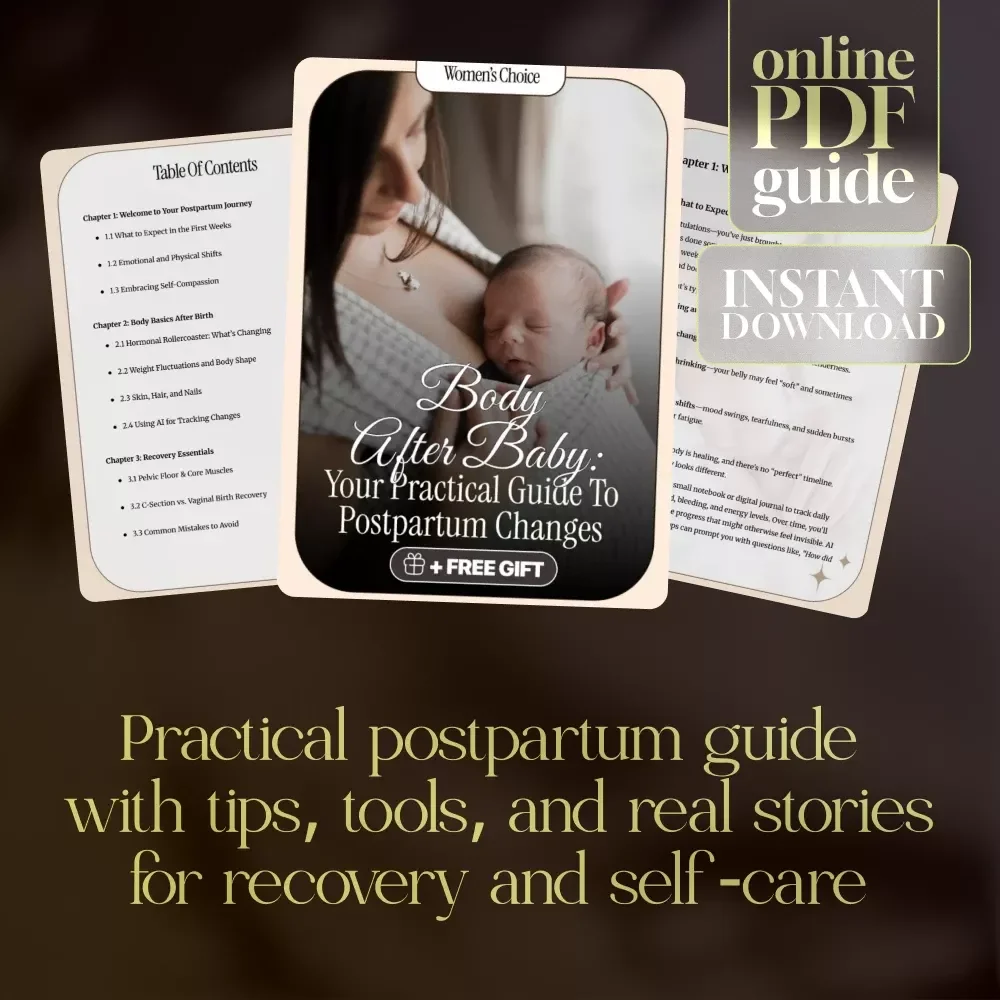 Body After Baby: Your Practical Guide to Postpartum Changes | Ebook for New Moms on Postpartum Body Changes, Recovery, Nutrition, Exercise, and Emotional Wellbeing