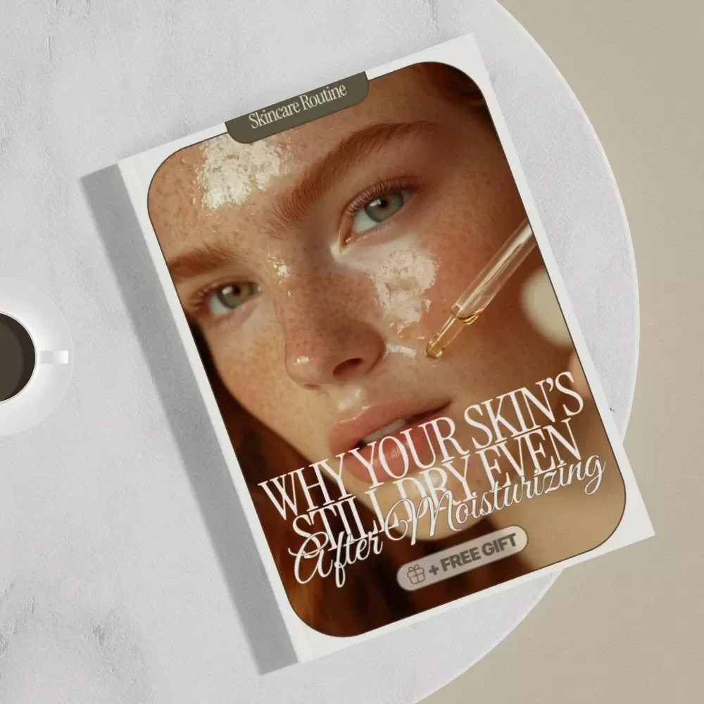 Why Your Skin’s Still Dry Even After Moisturizing | Digital Skincare Guide for Dry & Dehydrated Skin | eBook Download for Healthy Hydrated Skin