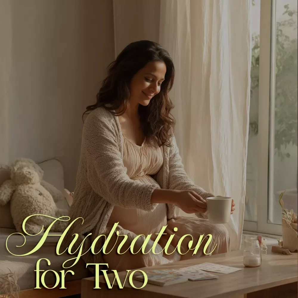 Hydration for Two: Essential Tips for Expecting Moms | Pregnancy Hydration Guide, Digital Download, eBook & Checklist