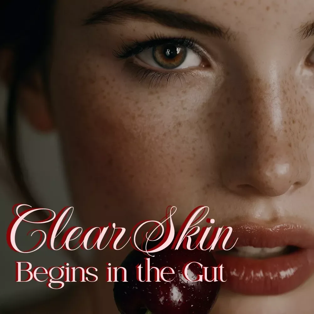 Clear Skin Begins in the Gut | eBook Guide for Gut Health, Skin Healing, Diet & Lifestyle Tips | Digital Download