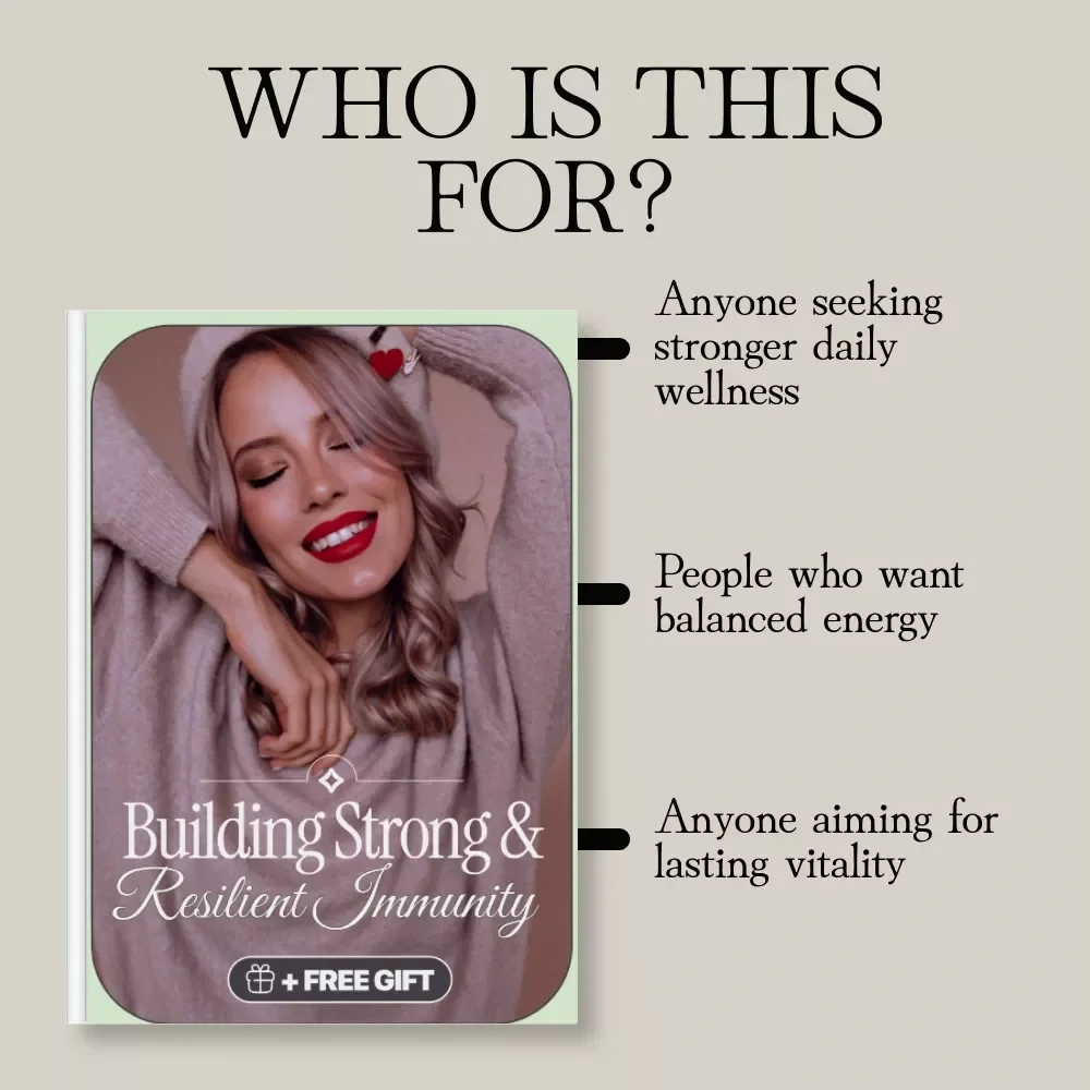 Building Strong & Resilient Immunity | How to Boost Immune System eBook for Women’s Wellness, Self-Care & Healthy Living