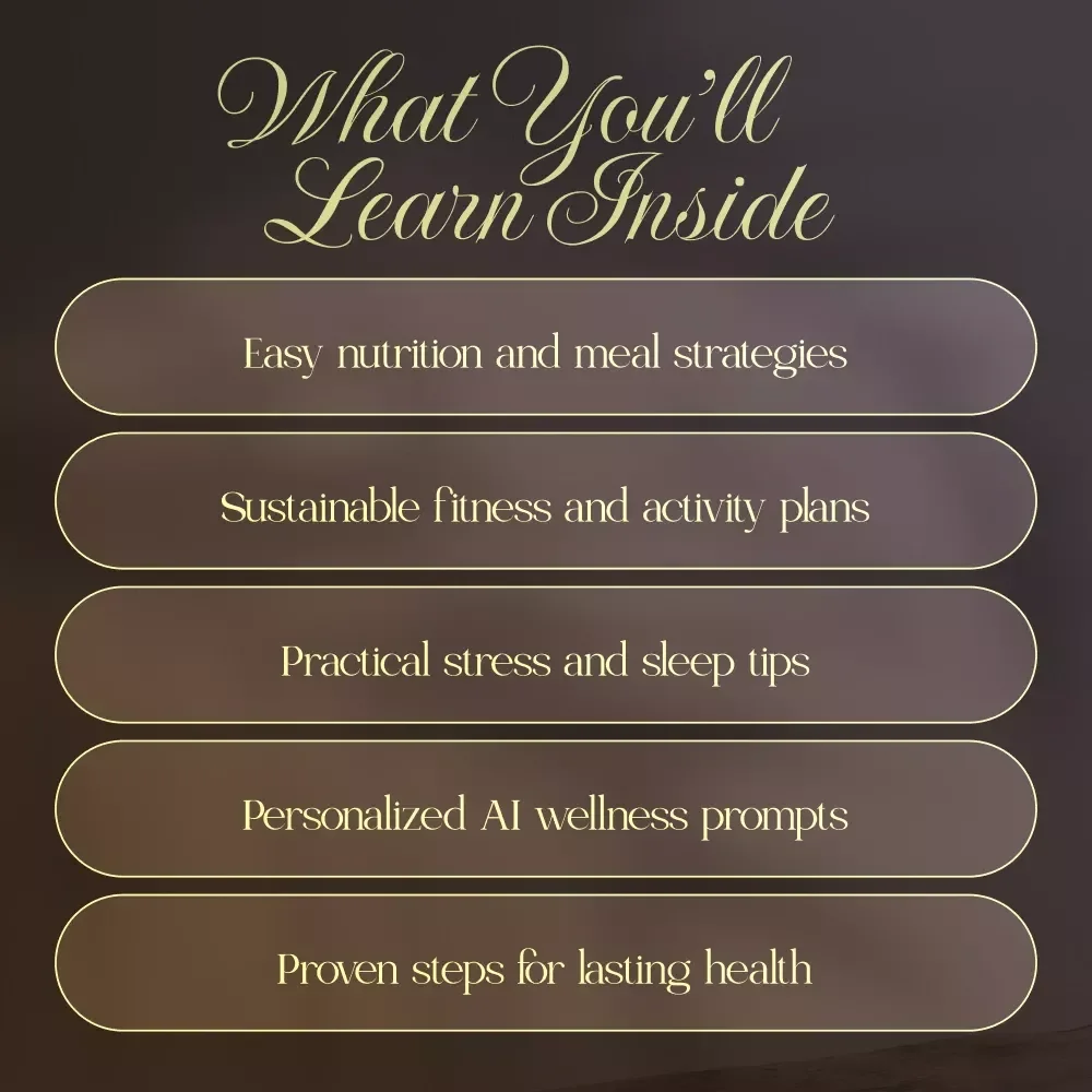 Habits That Heal | Wellness eBook for Women | How Can Lifestyle Habits Influence Overall Health | Nutrition, Fitness, Sleep, Emotional Balance & Longevity Guide