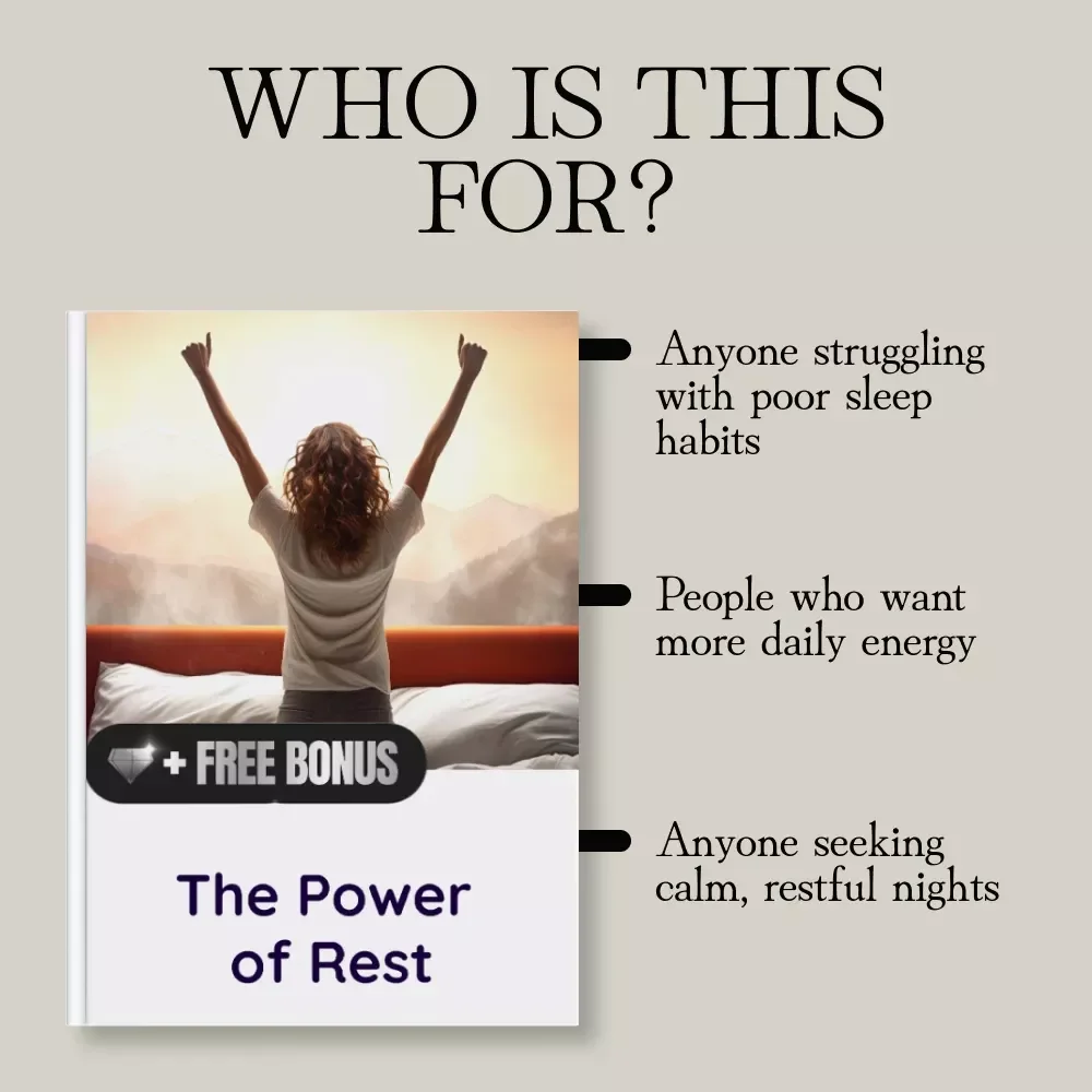 The Power of Rest | Sleep Hygiene Guide for Women | Why Is Sleep Hygiene Important | Digital Wellness eBook
