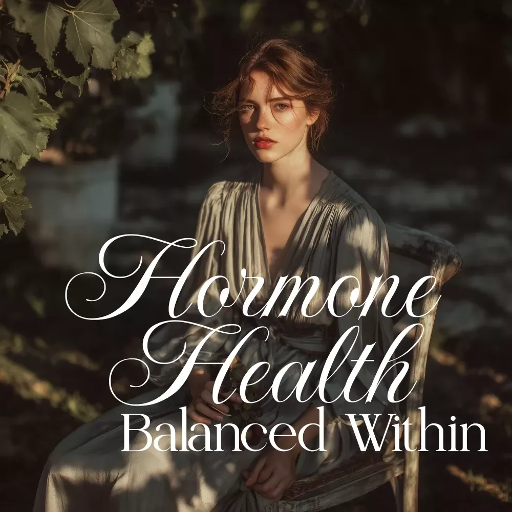 Balanced Within: Hormone Health | Hormone Balance eBook for Women | Digital Download Wellness Guide, Nutrition, Lifestyle & AI Support