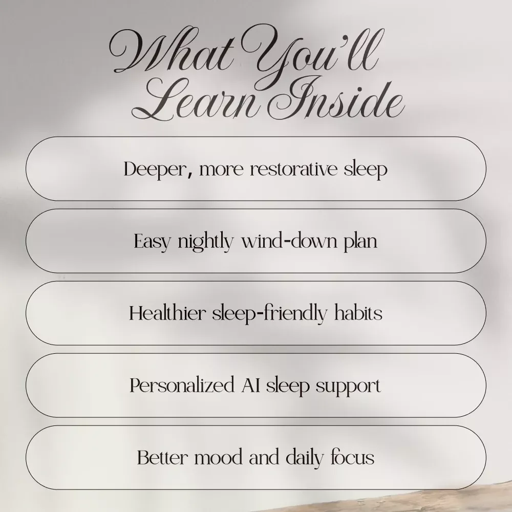Sleep Well, Shine Bright | Insomnia Relief & Sleep Hygiene Guide for Better Nights & Brighter Days