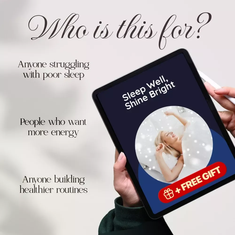 Sleep Well, Shine Bright | Insomnia Relief & Sleep Hygiene Guide for Better Nights & Brighter Days