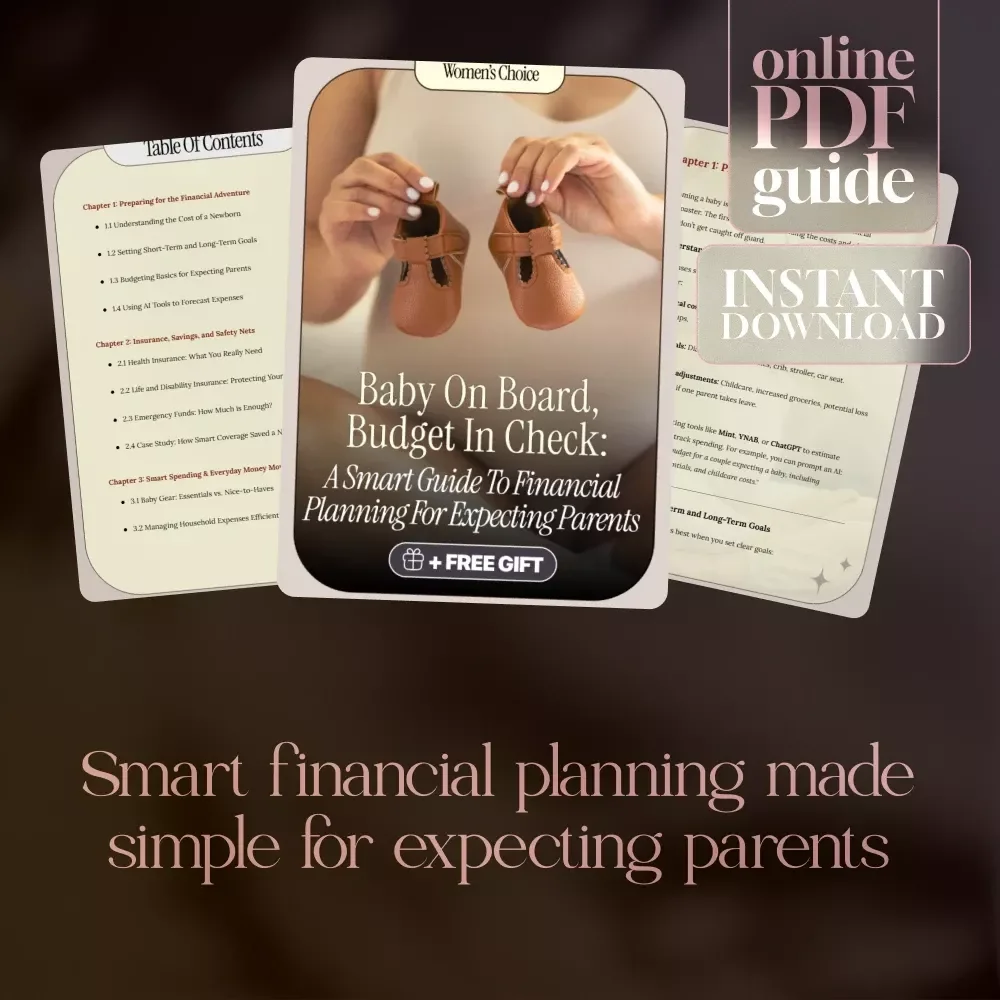 Baby on Board, Budget in Check: A Smart Guide to Financial Planning for Expecting Parents | Digital Download Guide, eBook & Checklist for New Families