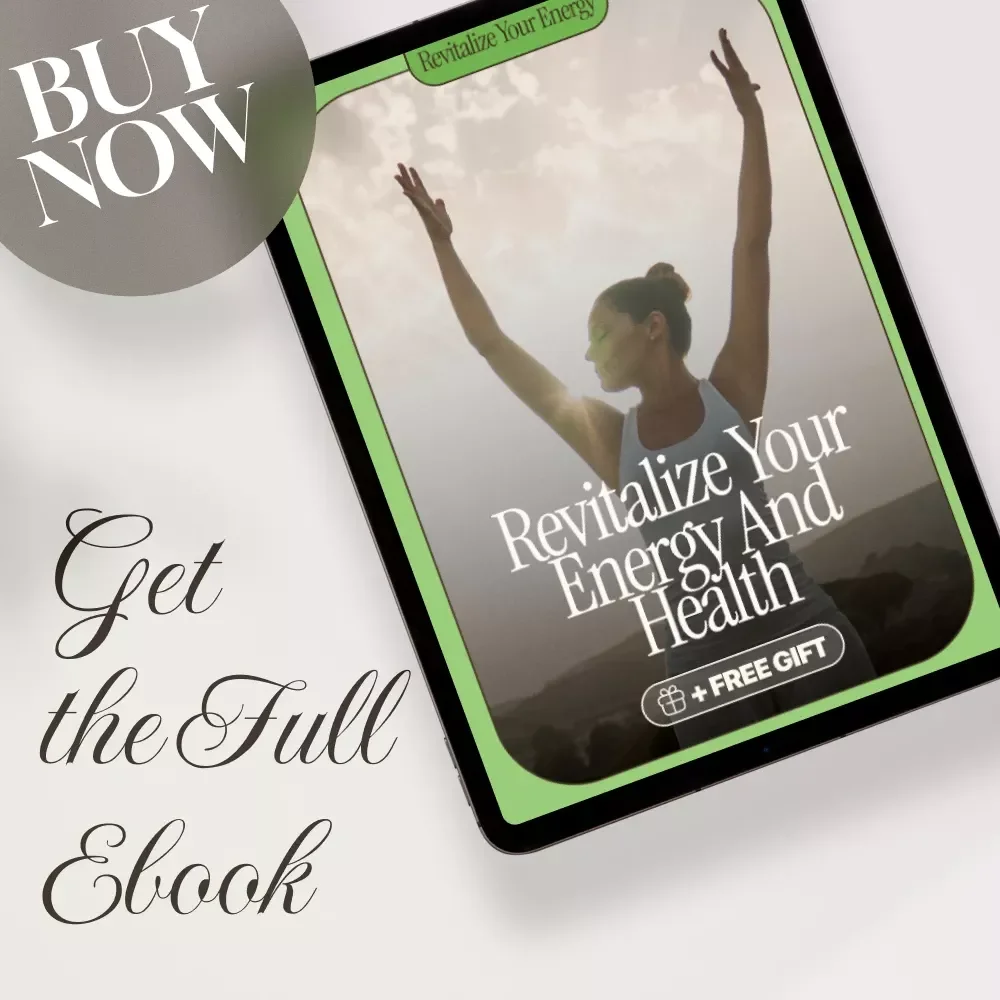 Revitalize Your Energy and Health - A Digital Ebook Guide with Science-Backed Habits for a Faster Metabolism