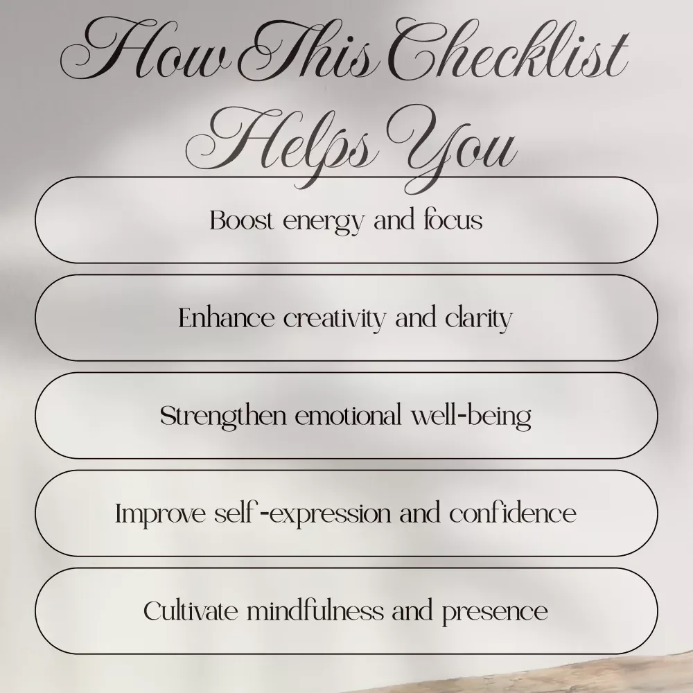 Morning Energy Chakra Routine Checklist – Boost Your Day with a Grounding Energy Chakra Routine