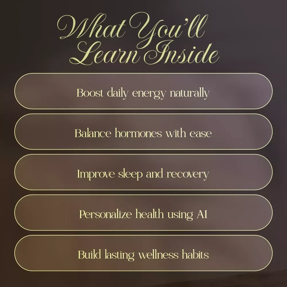 Biohacking for Women: Unlock Vitality | Digital Guide to Boost Energy, Balance Hormones & Optimize Health
