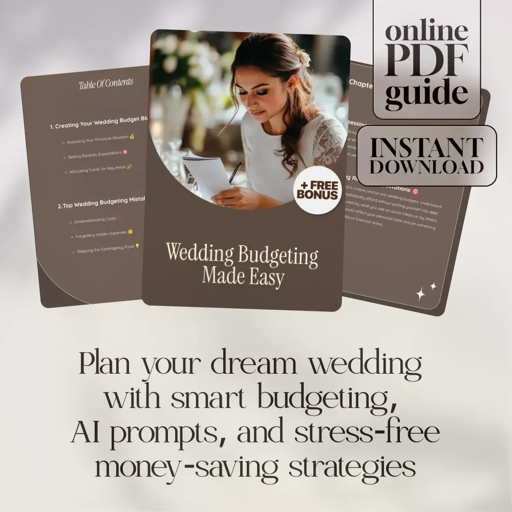 Wedding Budgeting Made Easy | Step-by-Step Wedding Budget Planning Guide for Couples