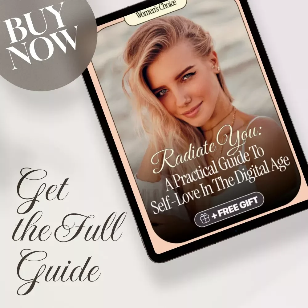 Radiate You: A Practical Guide to Self-Love in the Digital Age | Self-Love eBook | Digital Download Guide | Mindfulness, Journaling, AI Tools & Daily Practices for Confidence