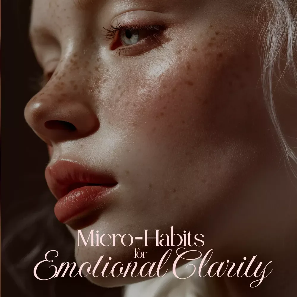Micro-Habits for Emotional Clarity: A Simple Checklist for Women | Daily Practices for Calm, Focus & Inner Balance | Digital Download PDF Self-Care Guide