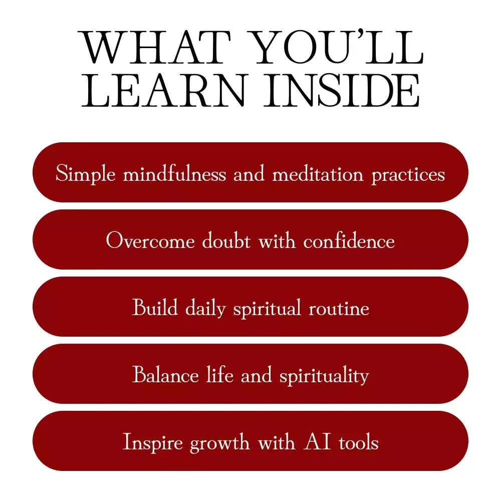 Awakening Within: A Gentle Guide to Exploring Your Spirituality | Digital Download Guide, eBook & Checklist for Mindfulness, Meditation, and Personal Growth