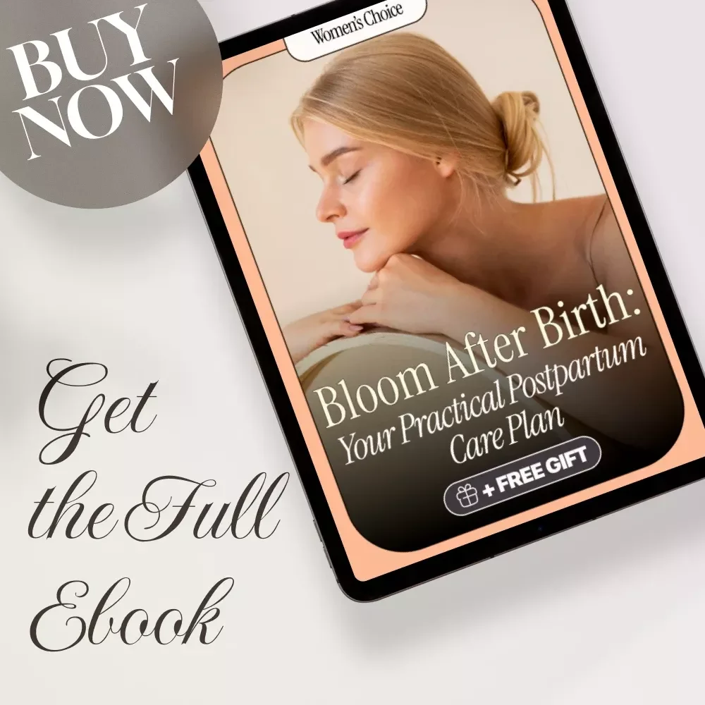 Bloom After Birth: Your Practical Postpartum Care Plan | Postpartum Recovery Guide, New Mom eBook, Digital Download Checklist for Healing