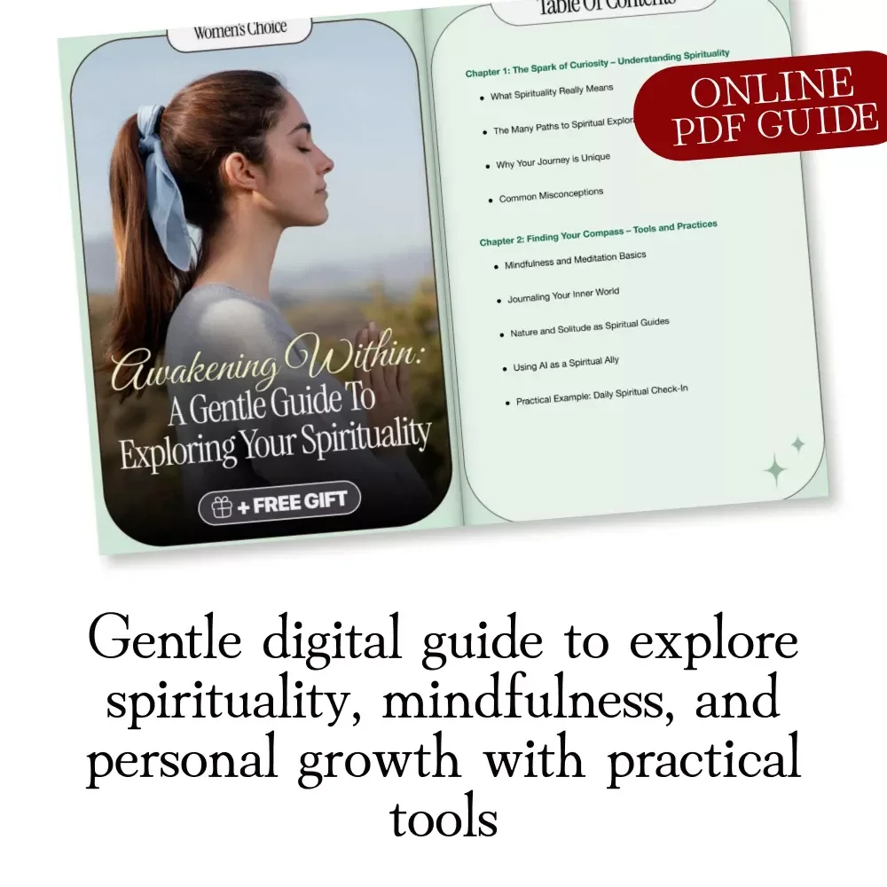 Awakening Within: A Gentle Guide to Exploring Your Spirituality | Digital Download Guide, eBook & Checklist for Mindfulness, Meditation, and Personal Growth