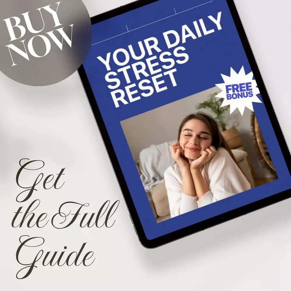Your Daily Stress Reset Guide | How to Manage Stress Effectively with Practical Habits, AI Tools & Daily Routines