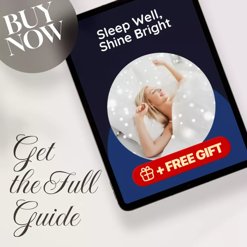 Sleep Well, Shine Bright | Insomnia Relief & Sleep Hygiene Guide for Better Nights & Brighter Days