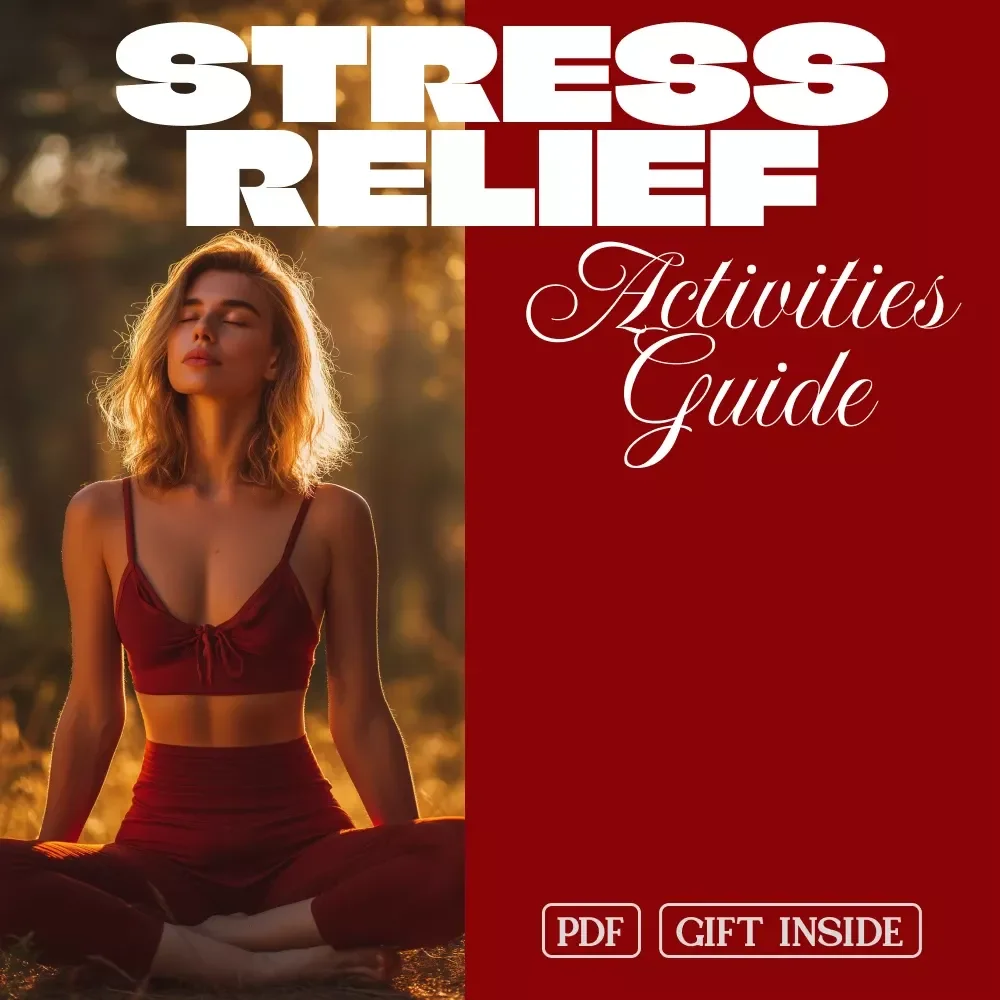 Breathe, Relax, Thrive: Stress Relief Activities Guide | Digital Download eBook for Mindfulness, Anxiety Relief, Meditation & Self-Care