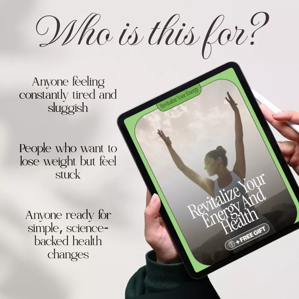 Revitalize Your Energy and Health - A Digital Ebook Guide with Science-Backed Habits for a Faster Metabolism
