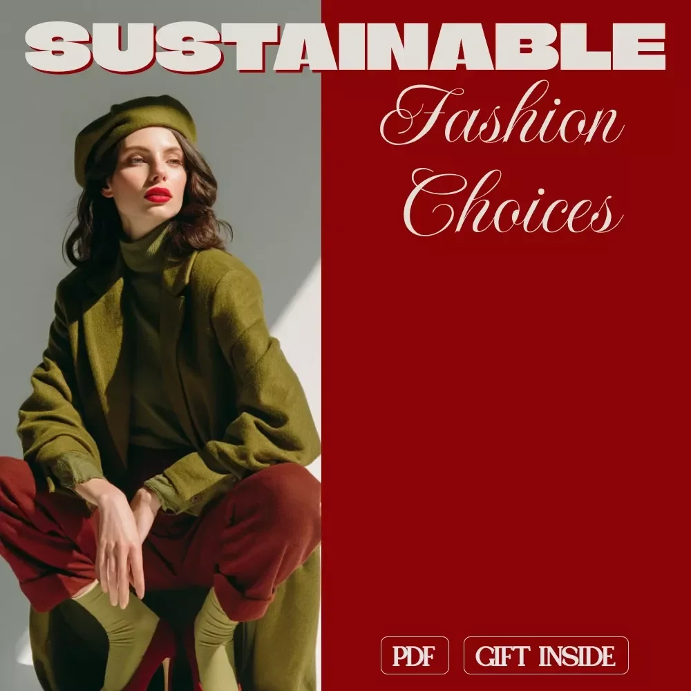 Sustainable Fashion Choices Guide | Eco-Friendly Wardrobe & Conscious Shopping Digital Download