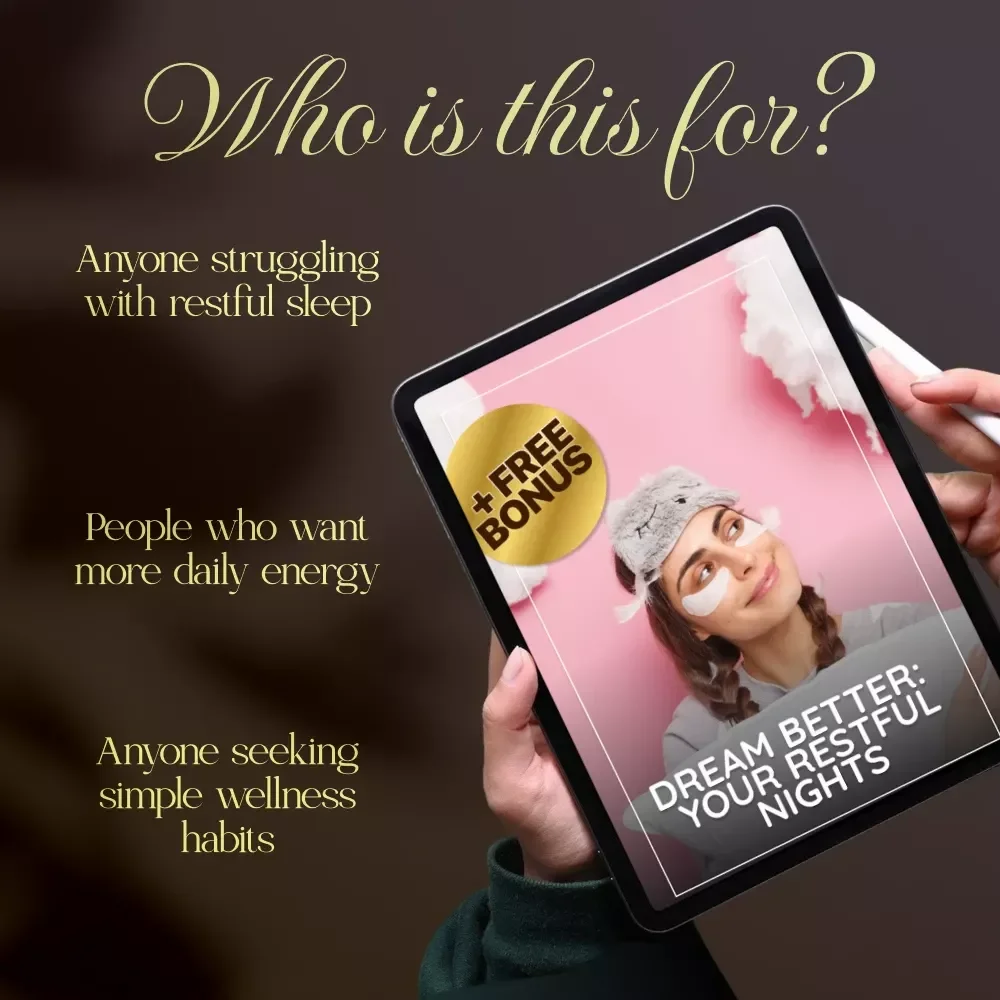 Dream Better: Your Restful Nights | Sleep Hygiene eBook Guide for Women | How to Improve Sleep Hygiene, Build Nighttime Routines & Create a Sleep Sanctuary