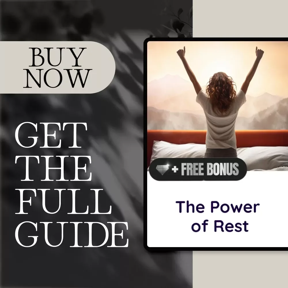 The Power of Rest | Sleep Hygiene Guide for Women | Why Is Sleep Hygiene Important | Digital Wellness eBook