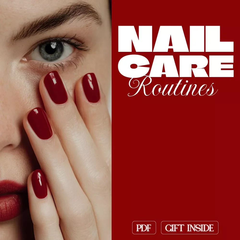 Nail Care Routines Guide | Digital Download eBook for Healthy, Strong, Beautiful Nails | Daily & Weekly Nail Care Checklist, AI-Powered Personalized Tips