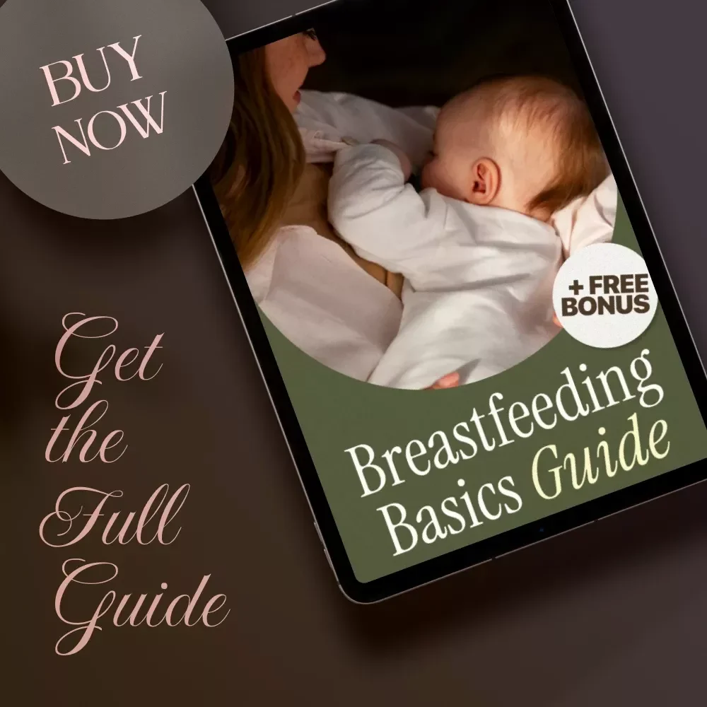 Breastfeeding Basics Guide | Digital Download eBook for New Moms, Parents, & Caregivers | Beginner-Friendly Breastfeeding Essentials, Tips, and AI-Powered Support