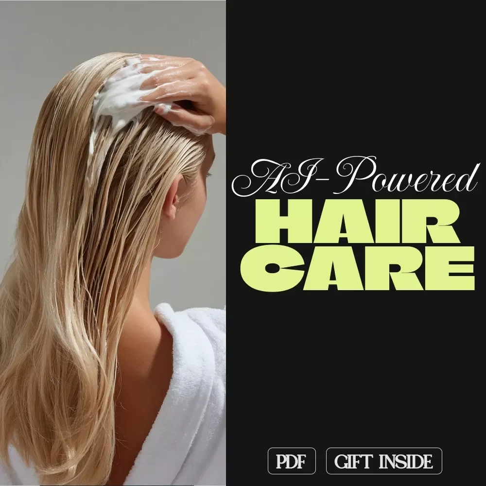 The Ultimate AI-Powered Personalized Hair Care Checklist | Digital Download eBook, Hair Routine Guide, Trichologist AI Prompts, Smart Haircare Planner