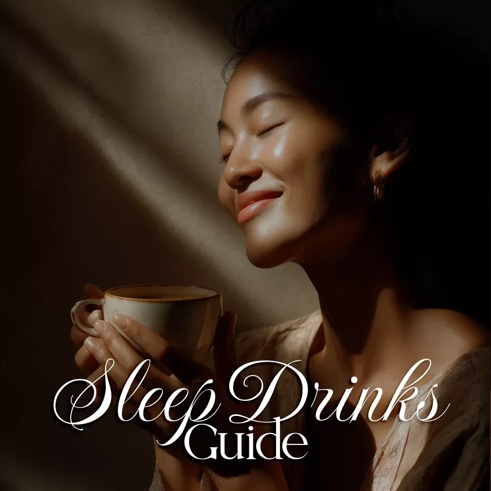 Sleep Drinks Guide for Women | Natural Herbal Teas, Nutrient Boosters & Relaxation Recipes | Digital Download Wellness eBook