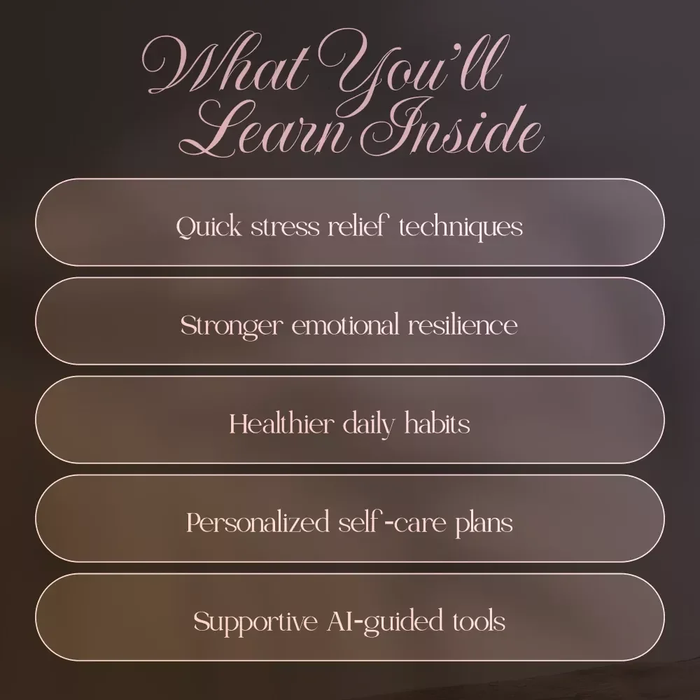 Managing Stress When Pregnant | Digital Guide for Expecting Moms | Calm Pregnancy eBook & Self-Care Checklist