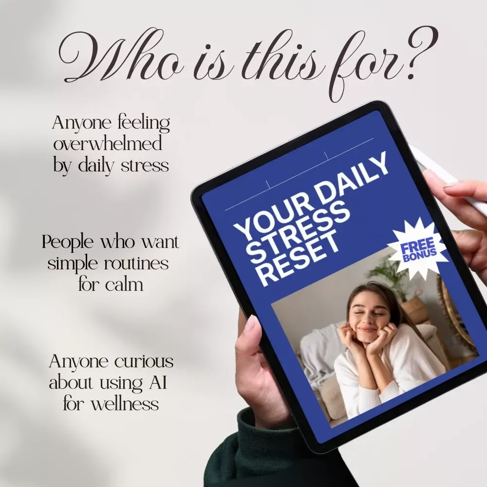 Your Daily Stress Reset Guide | How to Manage Stress Effectively with Practical Habits, AI Tools & Daily Routines
