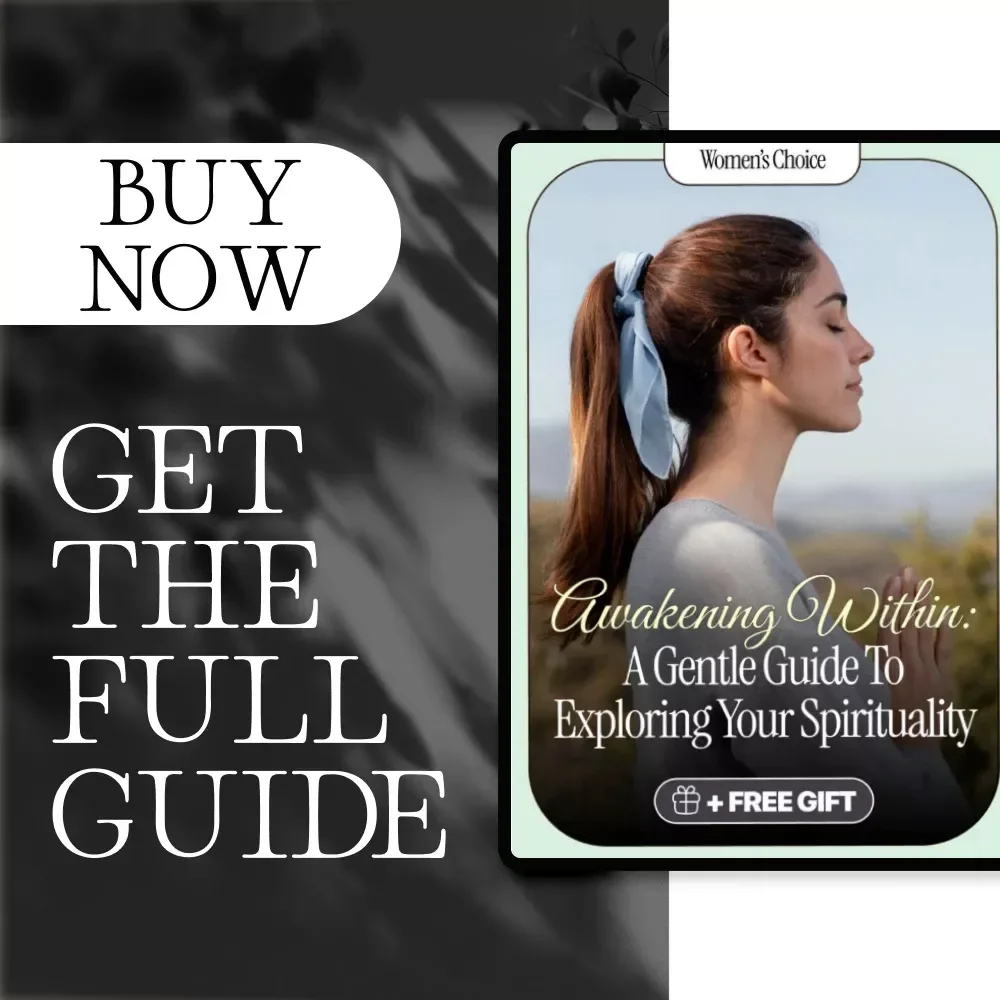 Awakening Within: A Gentle Guide to Exploring Your Spirituality | Digital Download Guide, eBook & Checklist for Mindfulness, Meditation, and Personal Growth