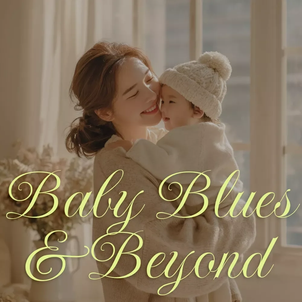 Baby Blues & Beyond: A Gentle Guide to Postpartum Emotional Wellbeing | Digital Download eBook for New Moms | Postpartum Mental Health, Self-Care & Coping Strategies