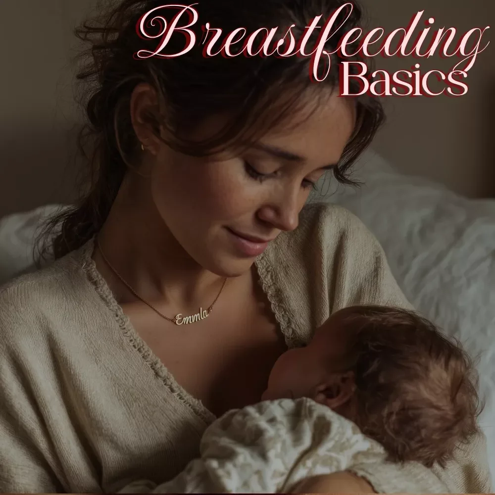 Breastfeeding Basics Guide | Digital Download eBook for New Moms, Parents, & Caregivers | Beginner-Friendly Breastfeeding Essentials, Tips, and AI-Powered Support