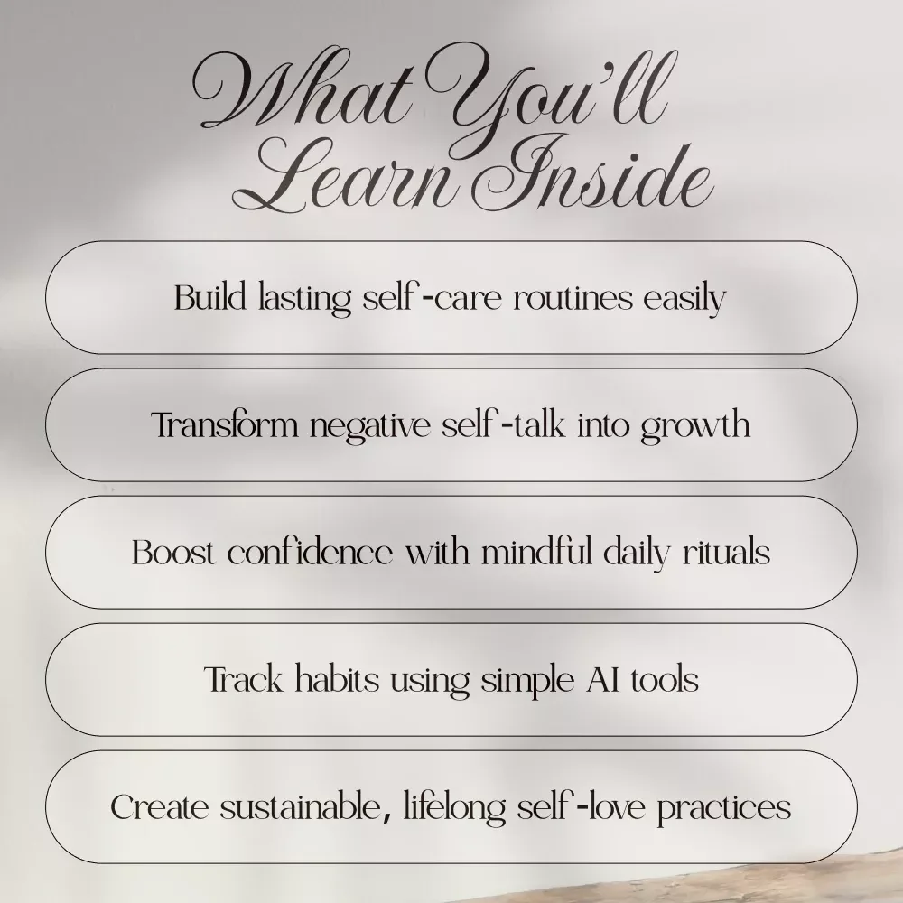 Radiate You: A Practical Guide to Self-Love in the Digital Age | Self-Love eBook | Digital Download Guide | Mindfulness, Journaling, AI Tools & Daily Practices for Confidence