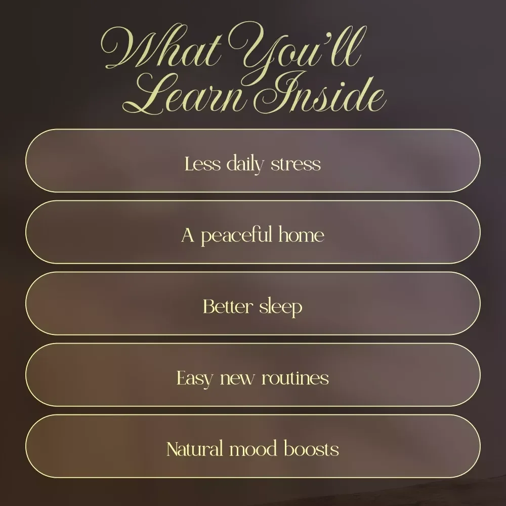 Practical Tips to Become Calmer and Happier | Ebook Guide | Simple Ways to Reduce Anxiety at Home