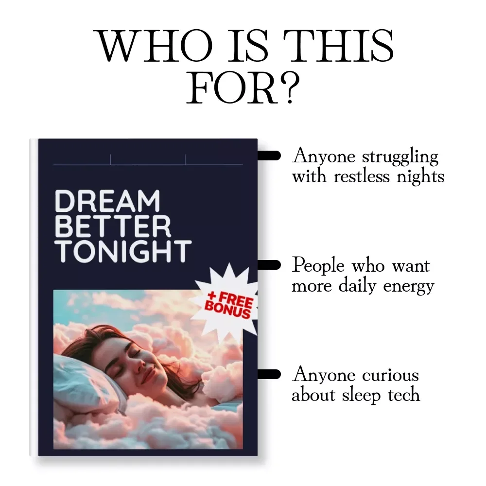 Dream Better Tonight | Sleep Hygiene Tips Guide for Deep Restful Sleep, Bedtime Routine Planner, Digital Download eBook for Better Sleep
