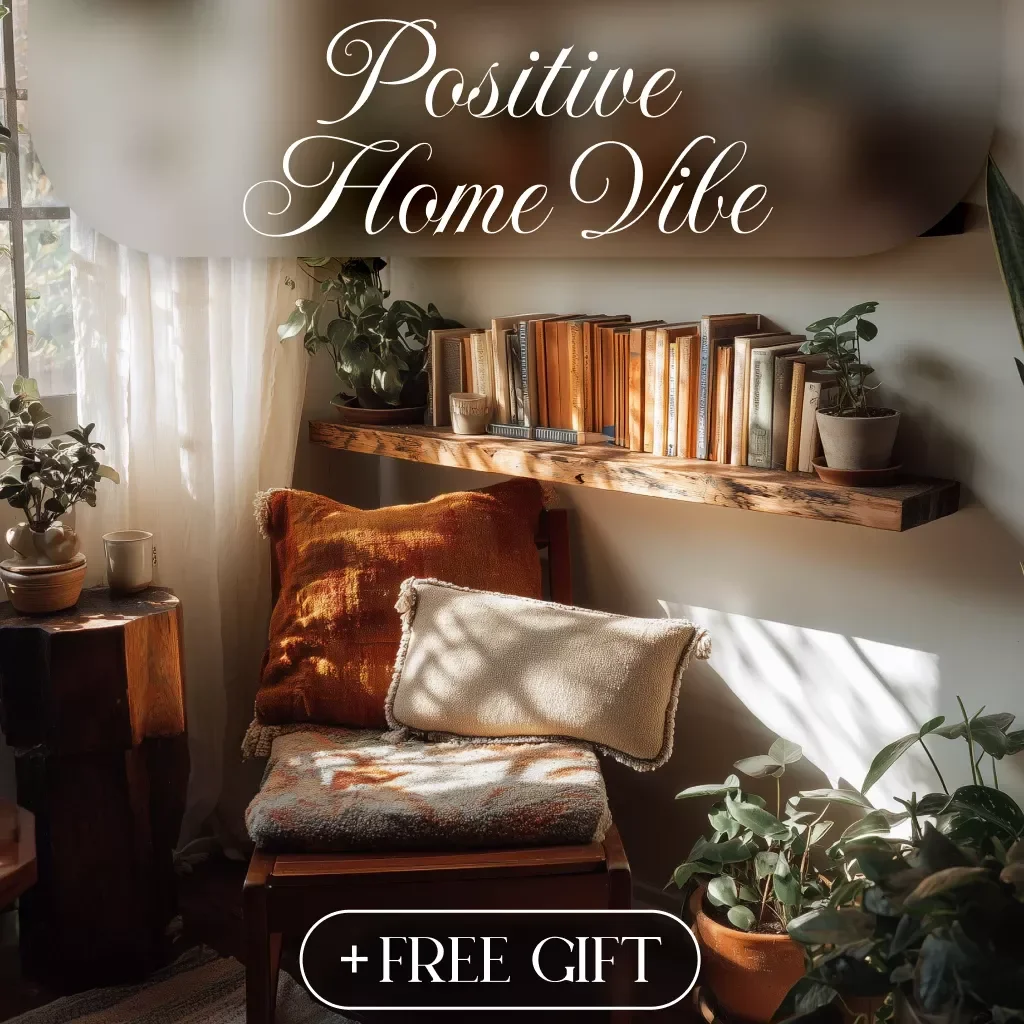 Create Your Positive Home Vibe: Checklist | Digital Download Home Decor Guide | eBook for Cozy, Peaceful & Energetic Spaces