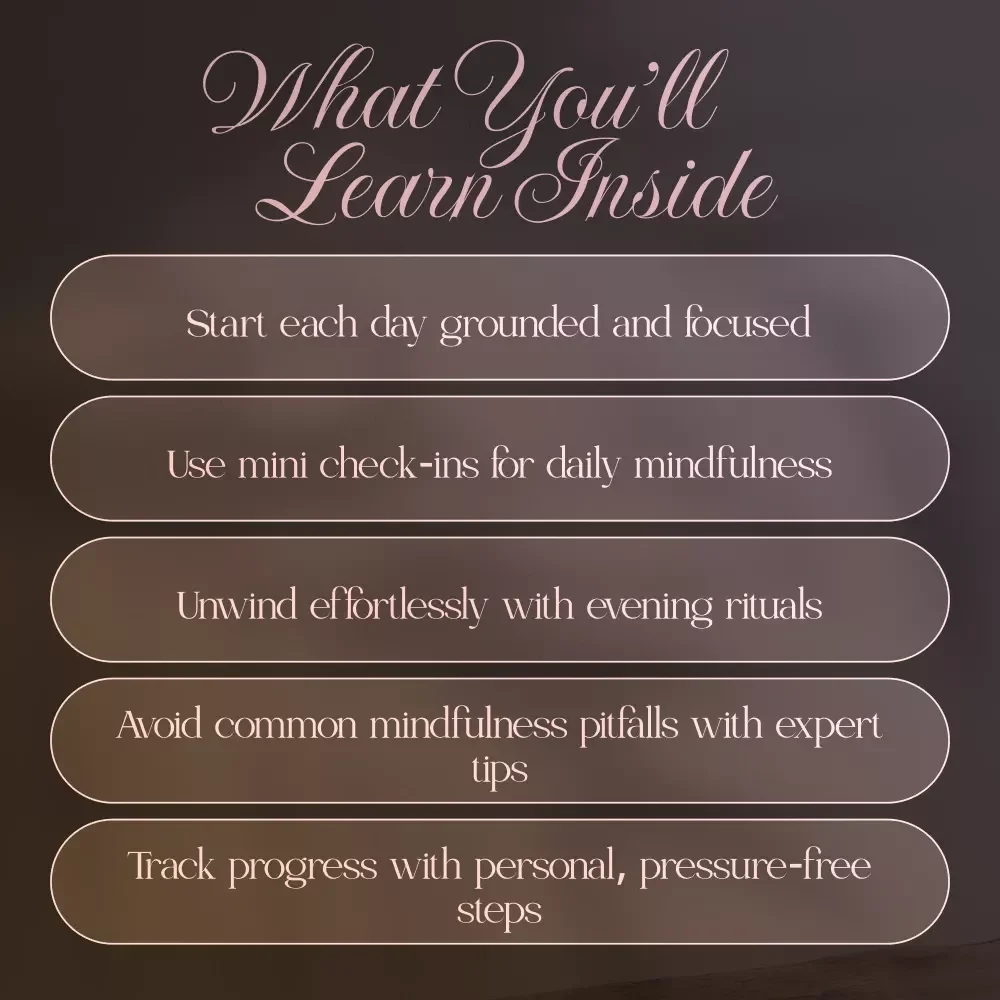 Mindful Moments: Your Complete Guide to Daily Mindfulness, AI Prompts, and Practical Rituals