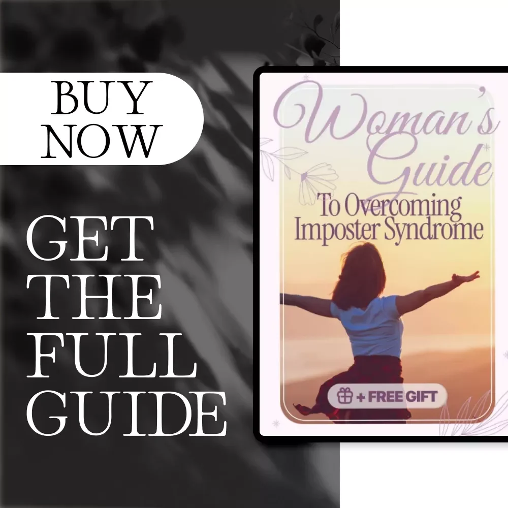 Woman’s Guide to Overcoming Imposter Syndrome | Confidence Building eBook, Digital Download Self Help Guide for Women, Personal Growth & Mindset Checklist