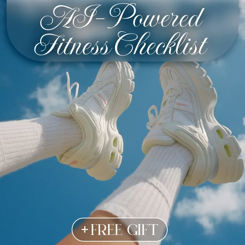 AI-Powered Fitness Checklist | Digital Download Guide, eBook & Printable for Workout Planning, Weight Loss, Muscle Gain & Wellness Goals
