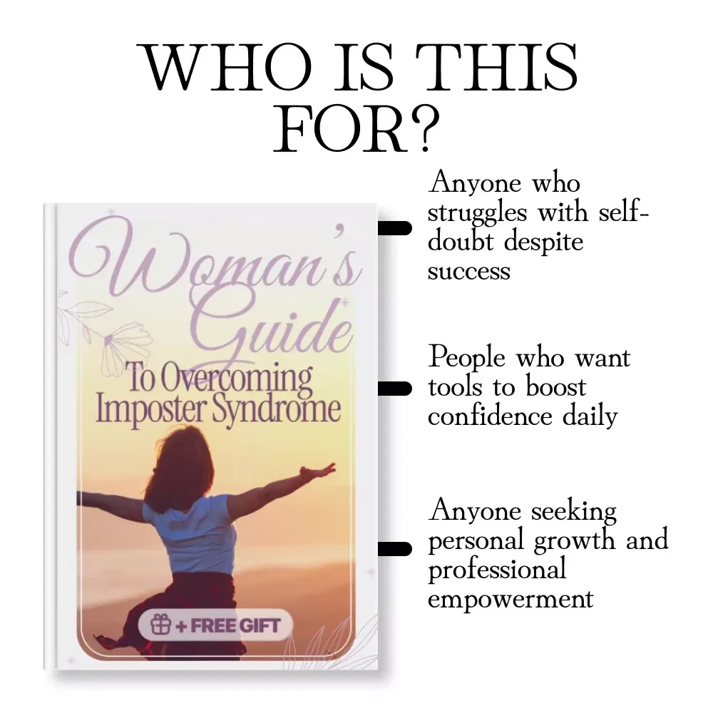 Woman’s Guide to Overcoming Imposter Syndrome | Confidence Building eBook, Digital Download Self Help Guide for Women, Personal Growth & Mindset Checklist
