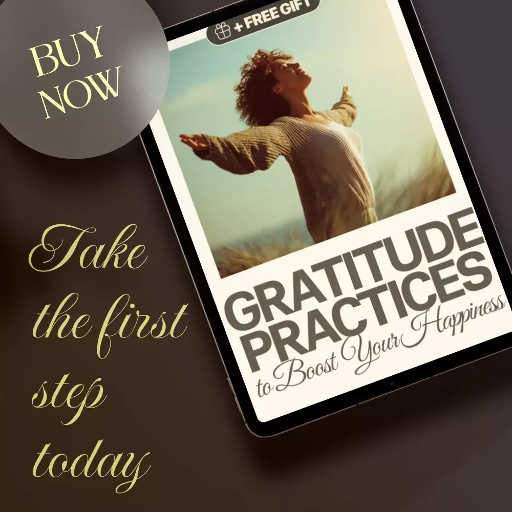 Gratitude Practices to Boost Your Happiness Checklist | Digital Download | How to Practice Gratitude to Enhance Happiness for a Joyful Mindset