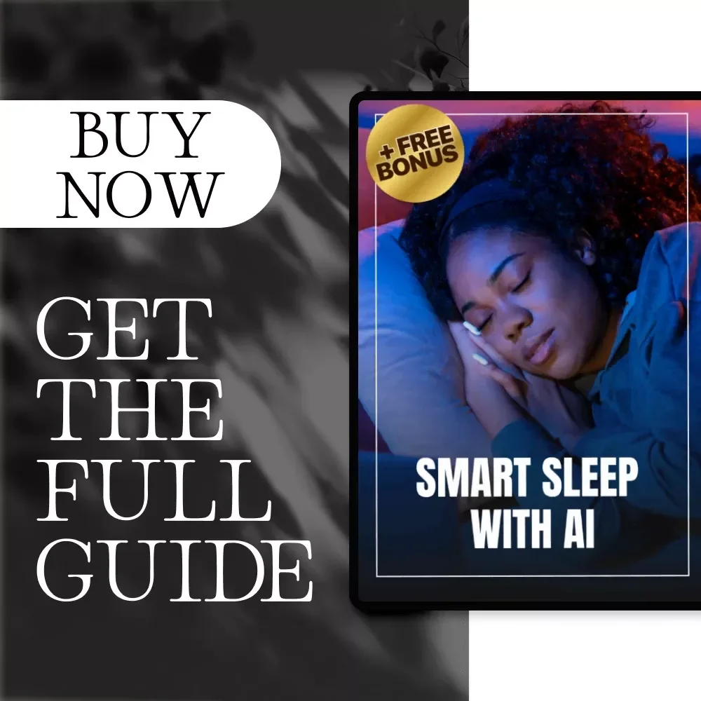 Smart Sleep with AI | Digital Guide for Better Rest, Women’s Health, Sleep Tracking, Prompts & Routines | eBook, Checklist, Instant Download