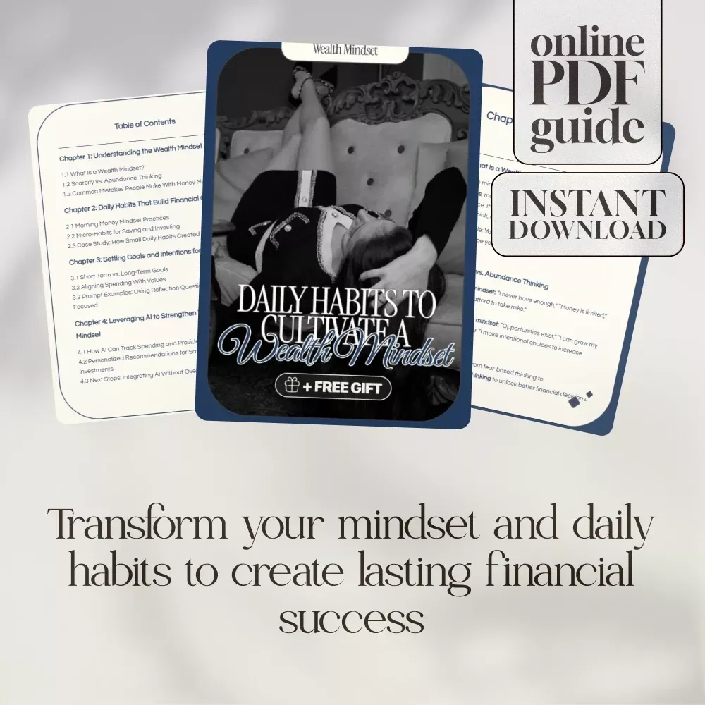 Daily Habits to Cultivate a Wealth Mindset - Transform Your Financial Future with Simple Daily Habits