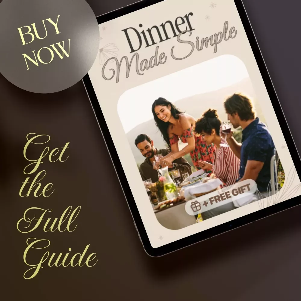 Dinner Made Simple: The Ultimate Guide to Stress-Free, Quick & Easy Weeknight Meals