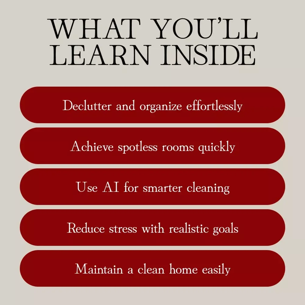 Sparkle & Flow: Your Room-by-Room Cleaning Blueprint - The Ultimate Guide to a Sparkling Home